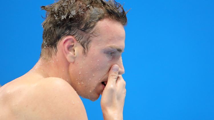 Paul Biedermann geschlagen - ein Bild mit Symbolkraft für alle deutschen Athleten in Rio, bisher.