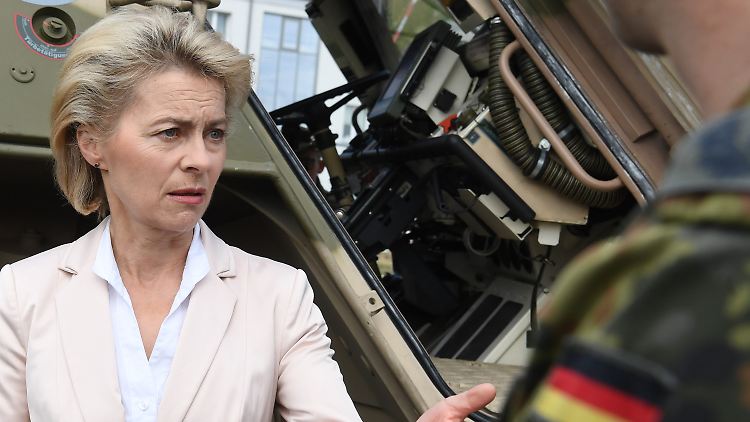 Von der Leyen muss für Ruhe sorgen.