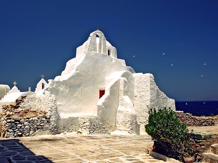 Reiseführer-Idylle: Außerhalb der Hochsaison ist Mykonos fast so beschaulich wie früher - und auch am Morgen, wenn die Partytouristen noch schlafen.