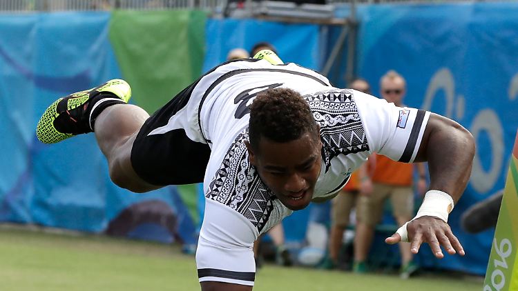 Sprung ins Finale: Fidschis Josua Tuisova.