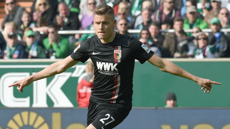 Wünscht sich kein Augsburger "Huh": Der isländische Stürmer Alfred Finnbogason.