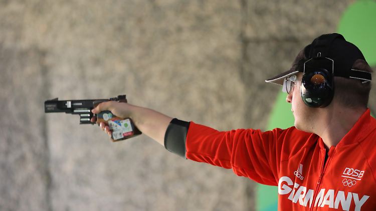Christian Reitz holt den Olympiasieg.