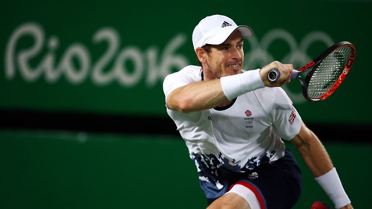 Hart erkämpfter zweiter Olympiasieg: Andy Murray.