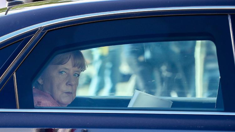 Steht vor schweren Monaten: Kanzlerin Merkel.