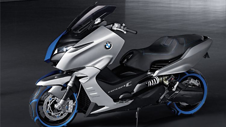 Ganz leicht: Der "Big-Scooter" kommt mit einem Zweizylinder-Motor aus.