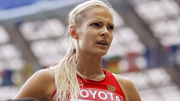 Kämpft um eine Weitsprung-Medaille: Darja Klischina.