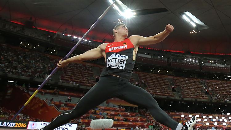 Zweitbeste Weite in der Quali: Johannes Vetter.