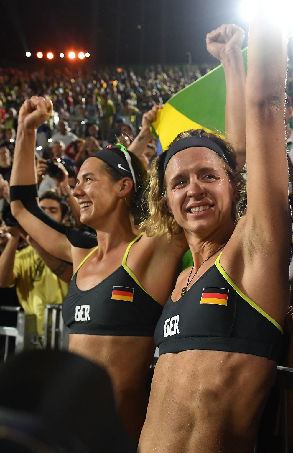 Es ist die Nacht dieser beiden Damen: ...