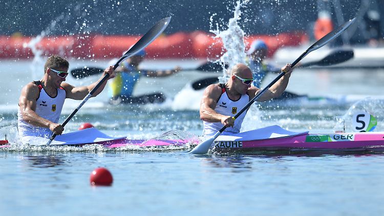Sprinten sie zu Gold? Ronald Rauhe und Tom Liebscher gehören zu den Favoriten im 200-Meter-Sprint.