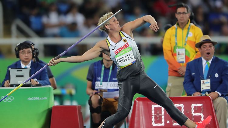 Hat wie ihre Teamkameradinnen Linda Stahl und Christin Hussong Chancen auf eine Medaille: Christina Obergföll.