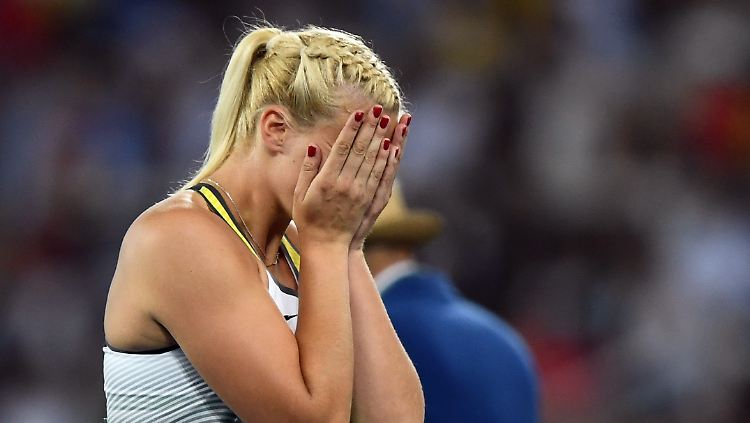 Christin Hussong hatte vor den Spielen noch 66,42 Meter weit geworfen - was für Gold gereicht hätte.