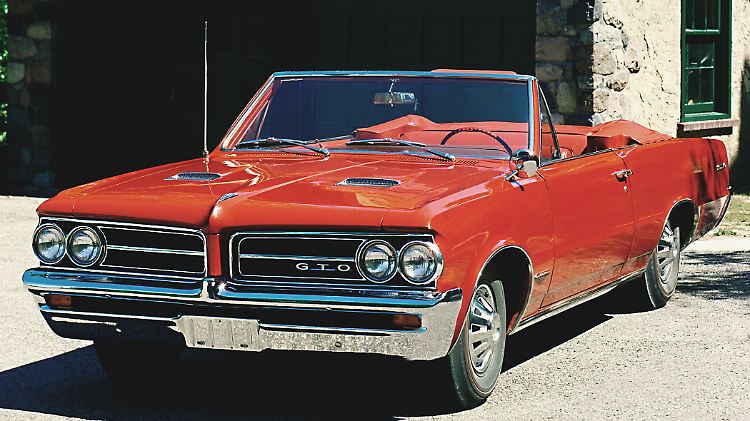 Der Pontiac GTO war eines des schnellsten US-Autos seiner Zeit.