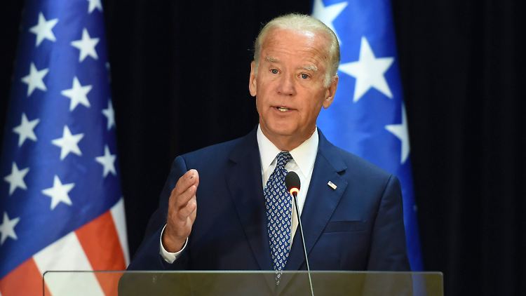 US-Vizepräsident Joe Biden bekräftigte die Notwendigkeit einer politischen und diplomatischen Lösung des Konflikts.