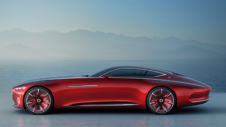 Für viele ein Traumwagen, der eine Vision bleiben wird: der Maybach 6.