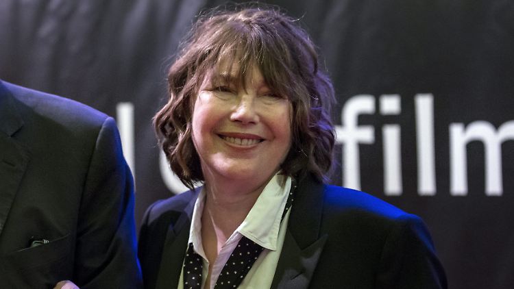 Jane Birkin in Locarno.