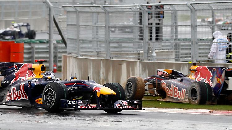 Totales Desaster: Die Chancen von Red Bull auf den Fahrer- und den Konstrukteurstitel haben sich durch den Doppelausfall von Korea dramatisch verschlechtert.