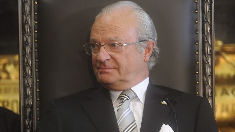 Schlimmer Finger? König Carl Gustaf von Schweden.