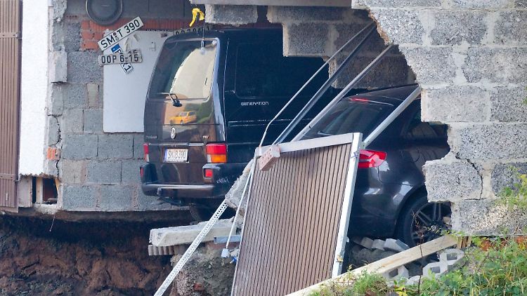 Die Abbruchkante ist inzwischen weitgehend stabil.
