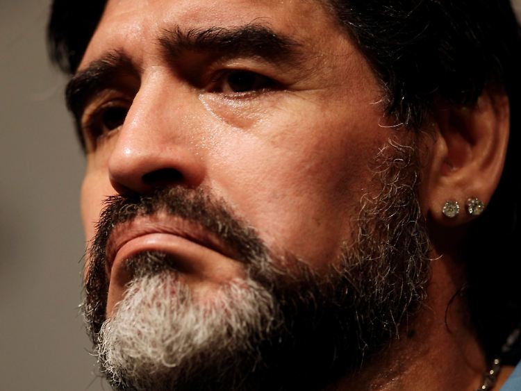Wäre so gerne geblieben: Diego Maradona.