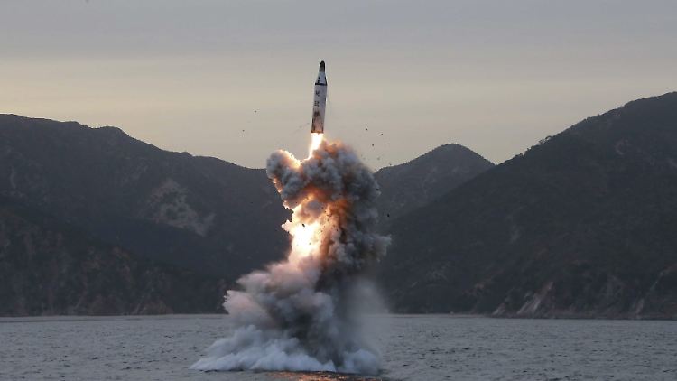 Immer wieder provoziert Nordkorea mit Raketenstarts.