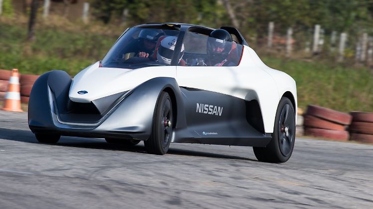 In unter fünf Sekunden soll der Nissan Blade-Glider aus dem Stand auf Tempo 100 beschleunigen.