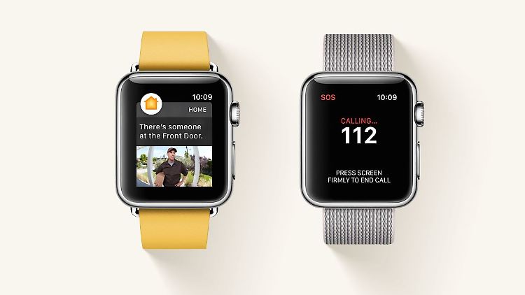 HomeKit und SOS: zwei neue Möglichkeiten, die das Watch-OS-Update mit sich bringt.