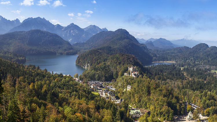 Das Allgäu und das Gebiet rund um Füssen bieten ein breitgestreutes Wanderwegenetz.