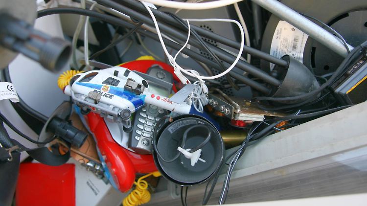 Im Elektroschrott stecken viele wertvolle Rohstoffe. 