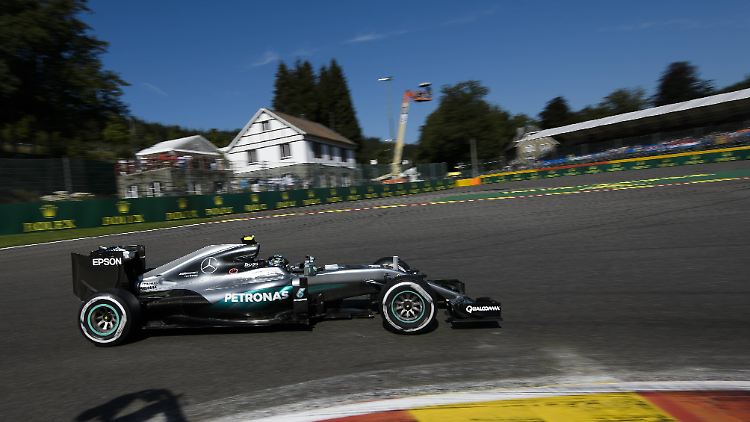 Nico Rosberg überzeugte nur im Vormittagstraining.