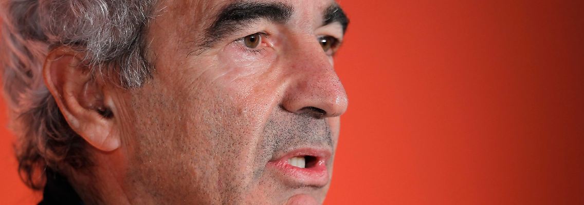 Bei der WM nicht ganz so erfolgreich, wie sie es von ihm in Frankreich erwartet hatten: Raymond Domenech.