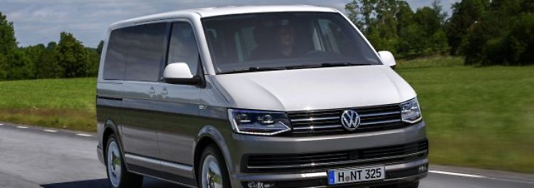 Platz 4: der VW Multivan.