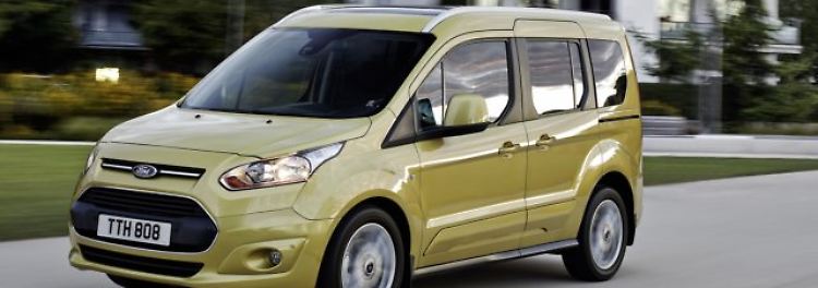 Platz 3: der Ford Tourneo Connect 1.5 TDCi.