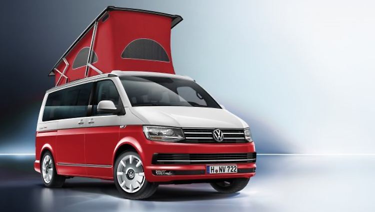 Auf dem Caravan Salon in Düsseldorf zeigt die Nutzfahrzeugsparte die schicken Ocean-Sondermodelle des California.