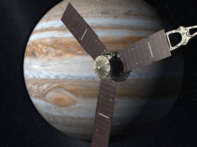Der Jupiter ist mit einem Äquatordurchmesser von rund 143.000 Kilometern der größte Planet des Sonnensystems.