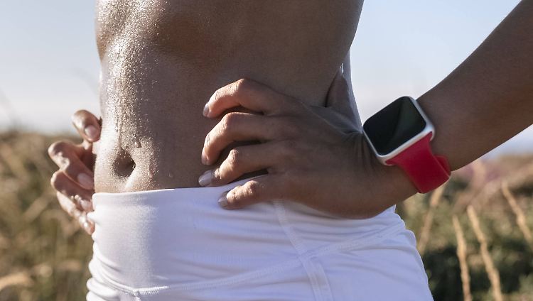 Beim Joggen erzeugt der Körper viel Wärme, die zur Stromerzeugung genutzt werden könnte.