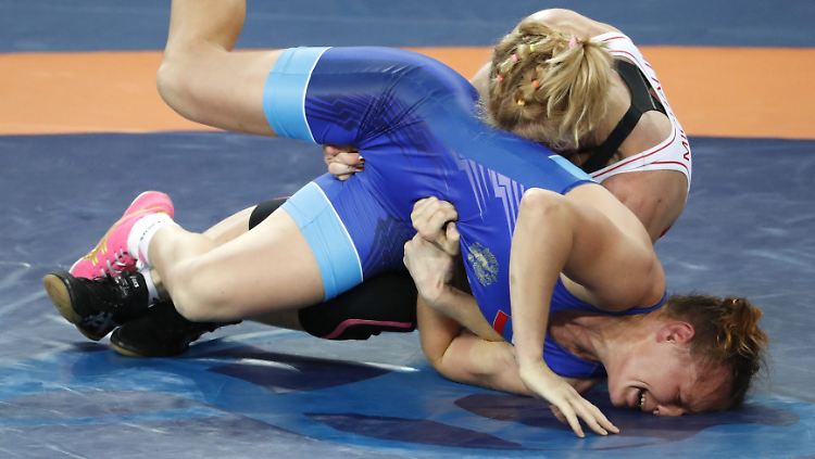 Inna Traschukowa (r.) verlor bei den Olympischen Spielen ihr Duell um Bronze.
