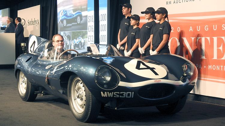 Ein letztes Highlight der Jaguar D-TYpe wurde auf der Monterey Car Week für 21,78 Millionen Dollar versteigert.