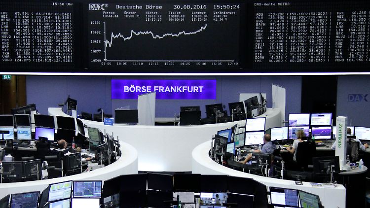 Konstant nach oben geht es für den Dax.