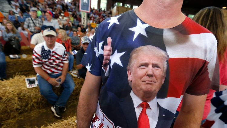 Mit seinen Aussagen zu Mexiko kann Trump vor allem bei bildungsfernen, weißen Wählern punkten. 