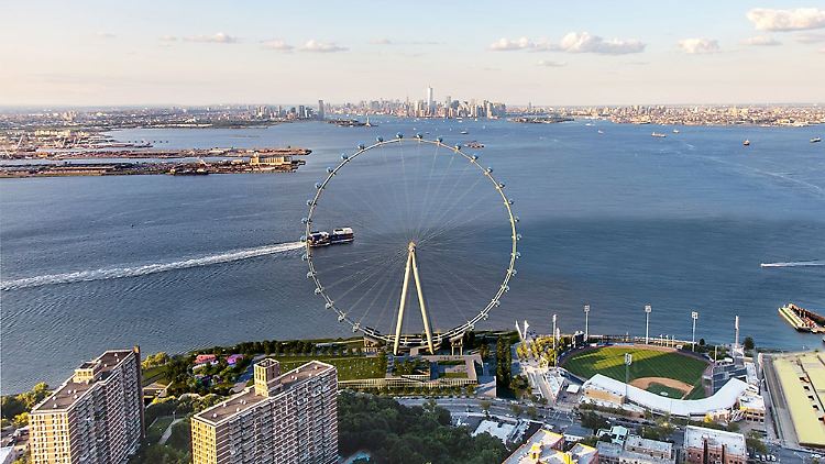 So soll das New Yorker Riesenrad bald aussehen.