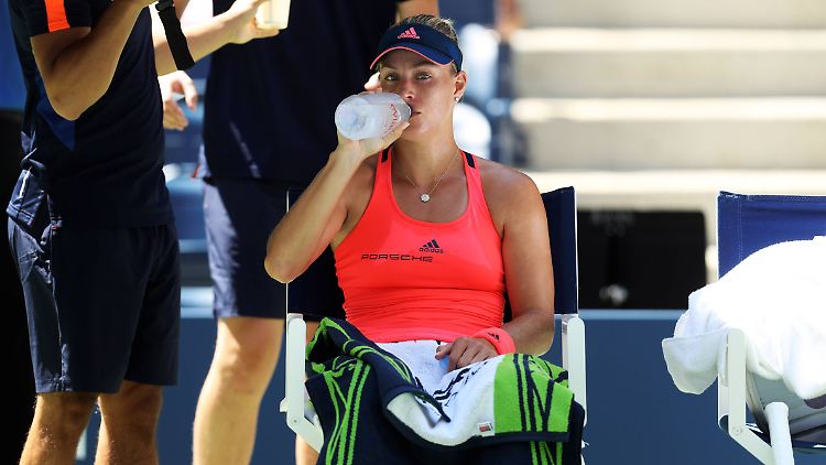 Angelique Kerber lässt sich momentan auch von Schwächephasen nicht aus der Ruhe bringen.