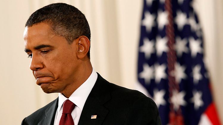 Hoffnungsträger Obama muss einen harten Rückschlag verpacken.