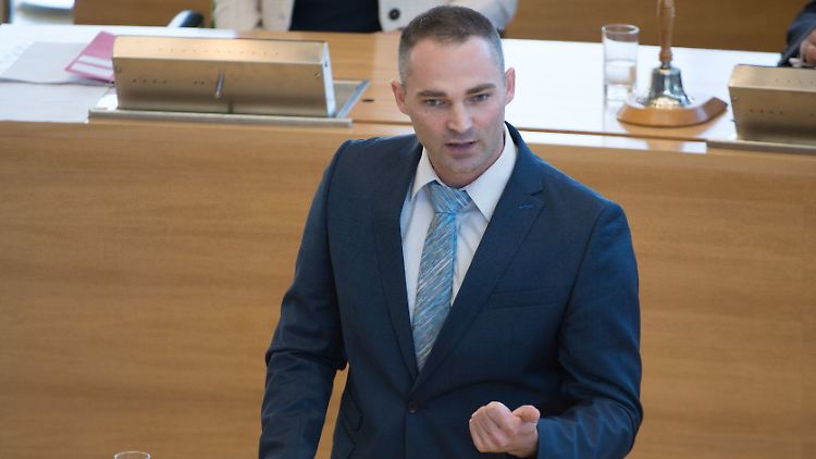 Der AfD-Abgeordnete Sebastian Wippel.