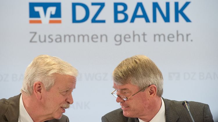 Wolfgang Kirsch (r.) im Gespräch mit WGZ-Chef Hans-Bernd Wolberg (Archivbild).
