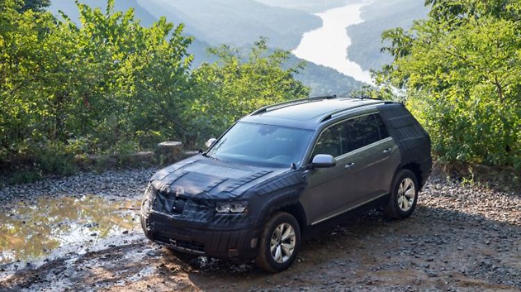 VW präsentiert das neue Mid-Size-SUV auf der Autoshow in Los Angeles.