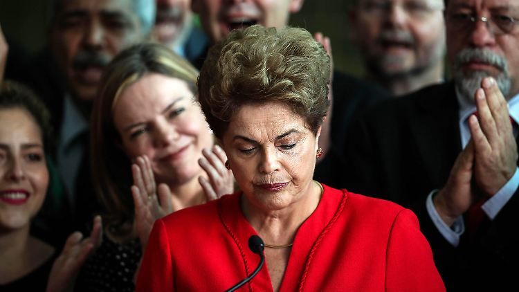 Dilma Rousseff wertet ihre Entmachtung als "Putsch".
