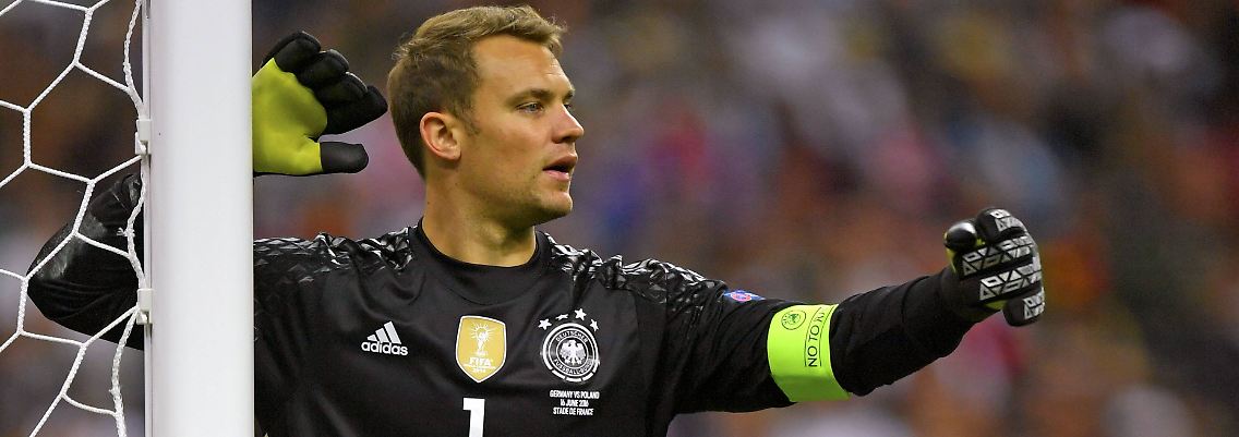Manuel Neuer trug schon bei der EM in Frankreich mehrfach die Binde