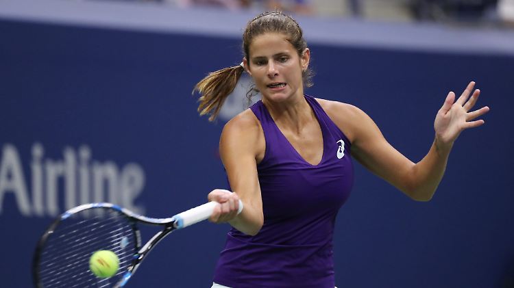 Für Julia Görges ist bei den US-Open dieses Mal nach der zweiten Runde Schluss.