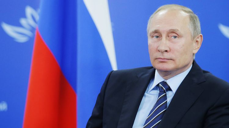 Wladimir Putin während des Wirtschaftsforums in Wladiwostok.