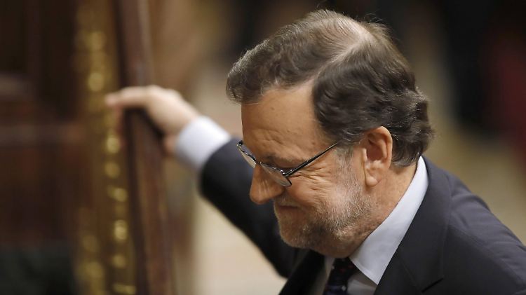 Rajoy erhielt exakt das gleiche Ergebnis wie am Mittwoch.